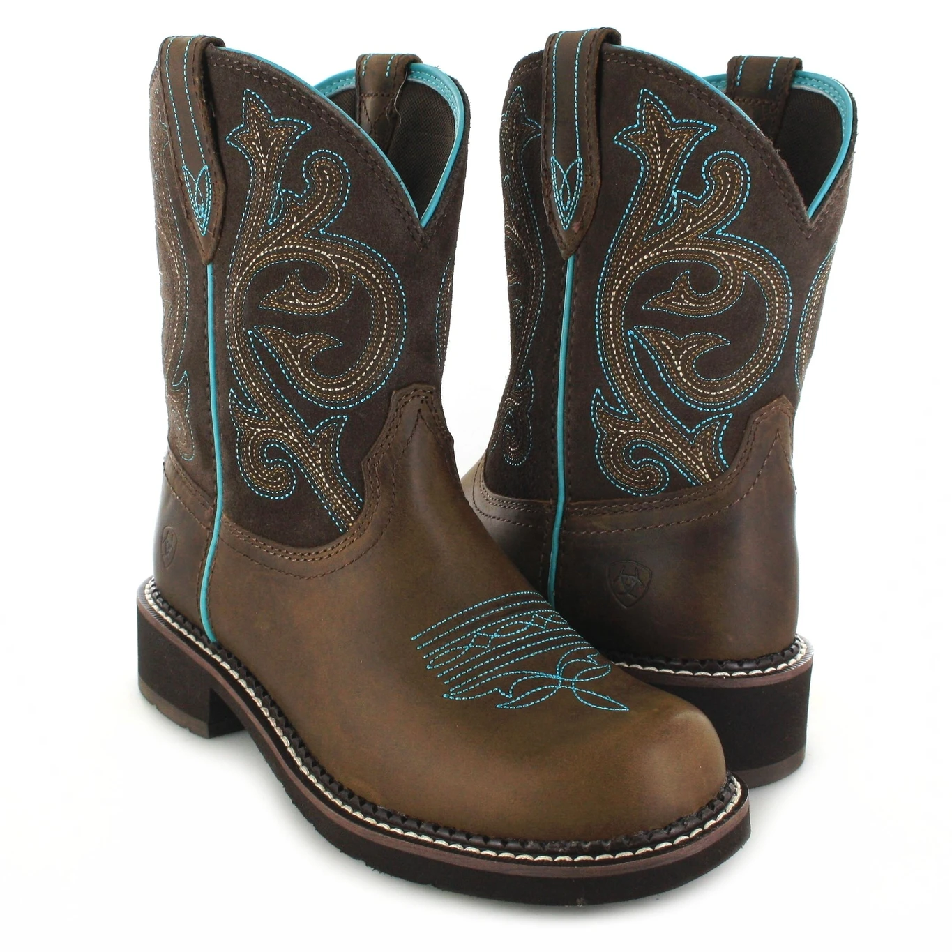 Ariat FATBABY HERITAGE Damen Braun Westernreitstiefel 7 Ariat FATBABY HERITAGE Damen Braun Westernreitstiefel – Bild 7