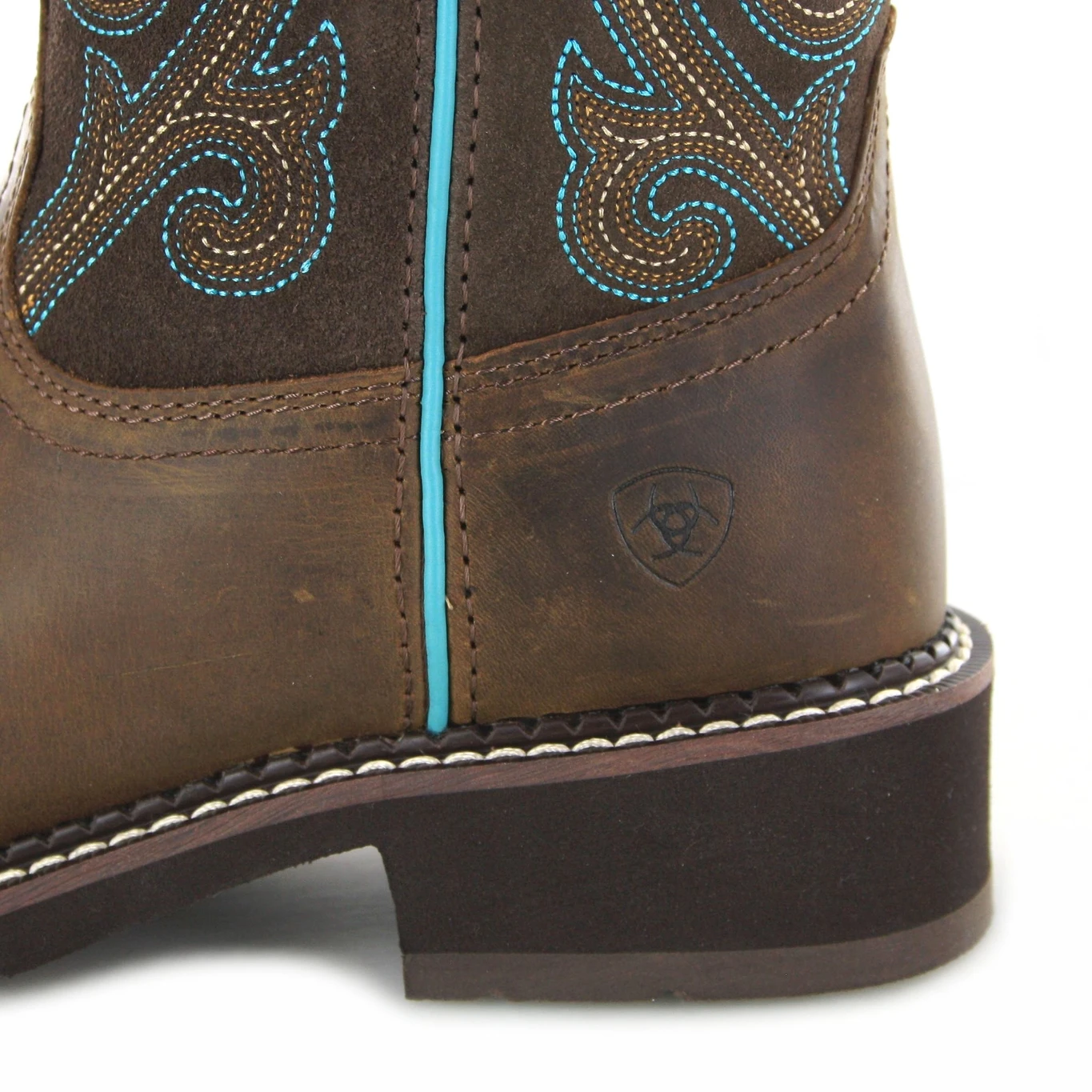 Ariat FATBABY HERITAGE Damen Braun Westernreitstiefel 4 Ariat FATBABY HERITAGE Damen Braun Westernreitstiefel – Bild 4