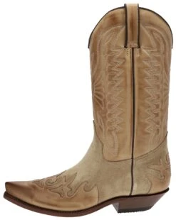 CARLOS Beige Westernstiefel - Cuero Beig -Verkaufsgeschäft Bootspire 2525 Beig 5