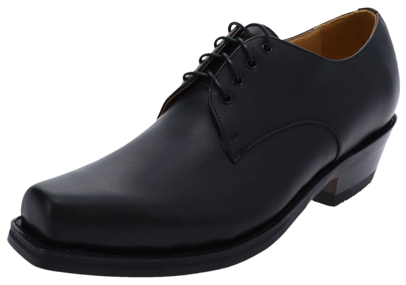 5717 58 SAM Schwarz Lederschuh 1 5717 58 SAM Schwarz Lederschuh