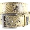 1016 Beige Exotic Ledergürtel - Panizo