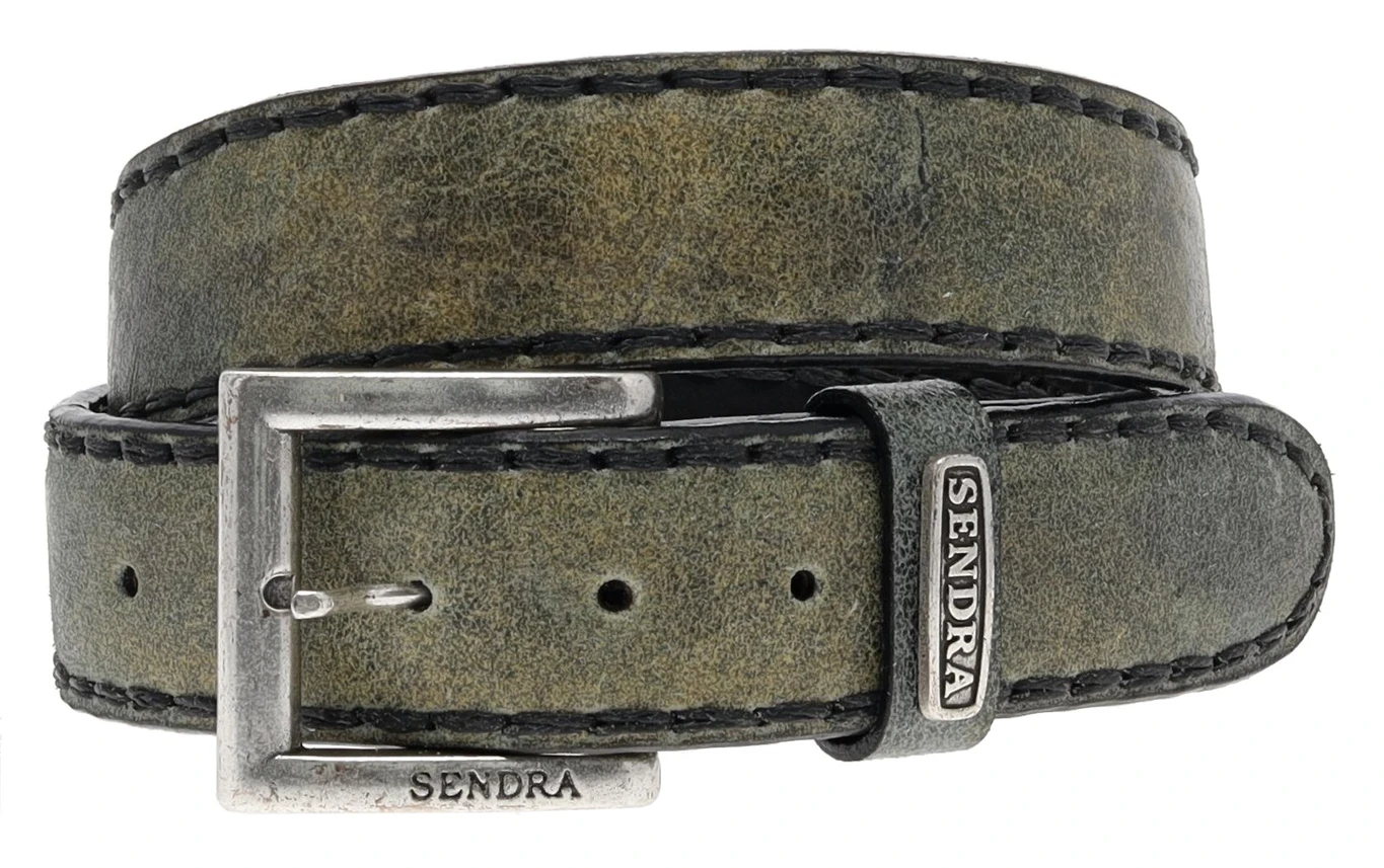 8563 Ledergürtel Schwarz - Cepillado 1 8563 Ledergürtel Schwarz - Cepillado