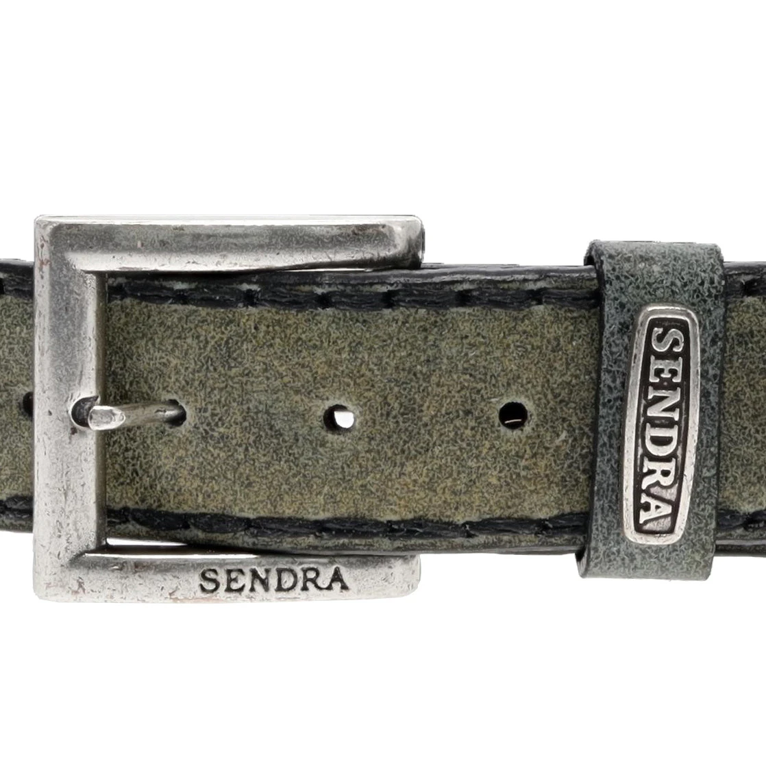 8563 Ledergürtel Schwarz - Cepillado 2 8563 Ledergürtel Schwarz - Cepillado – Bild 2