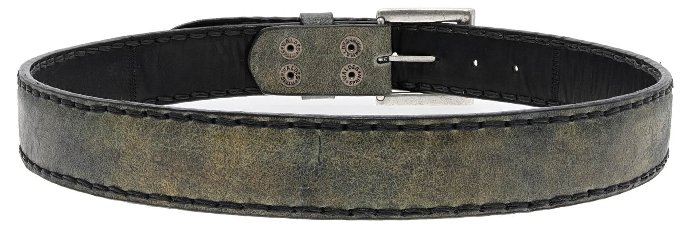 8563 Ledergürtel Schwarz - Cepillado 5 8563 Ledergürtel Schwarz - Cepillado – Bild 5