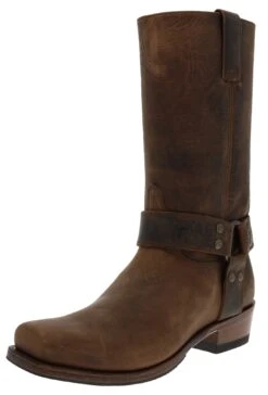 8833 BLUES STRONG Braun Bikerstiefel