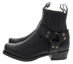 8286 BLUES STRONG Schwarz Bikerstiefelette -Verkaufsgeschäft Bootspire 325413 7