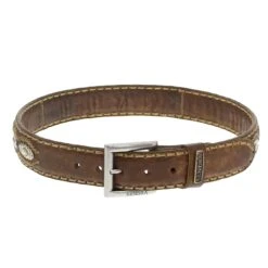 7606 Braun Ledergürtel - Natural -Verkaufsgeschäft Bootspire 326257 2