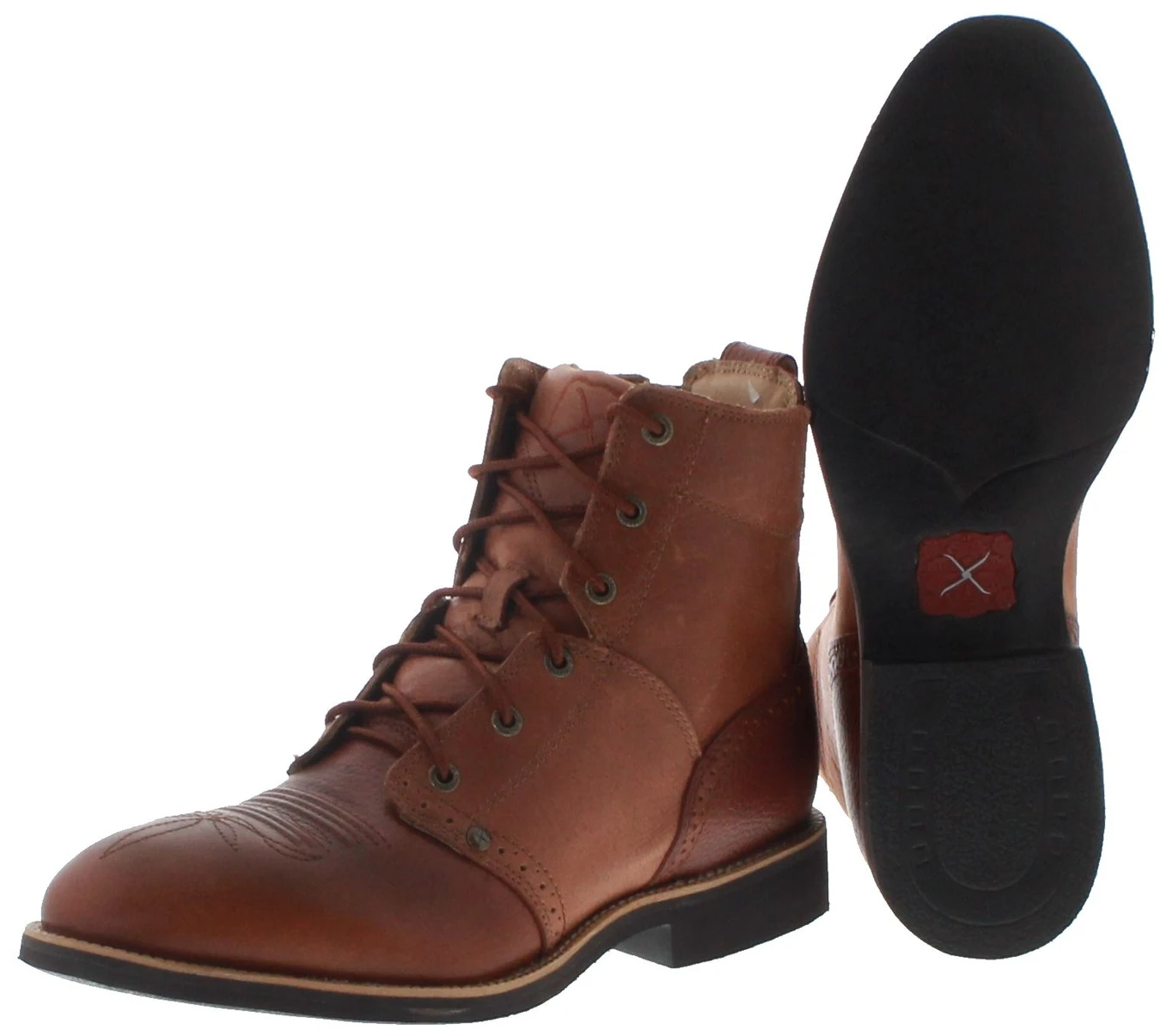 1706 CALF ROPER LACER Herren Braun Reitstiefelette 4 1706 CALF ROPER LACER Herren Braun Reitstiefelette – Bild 4