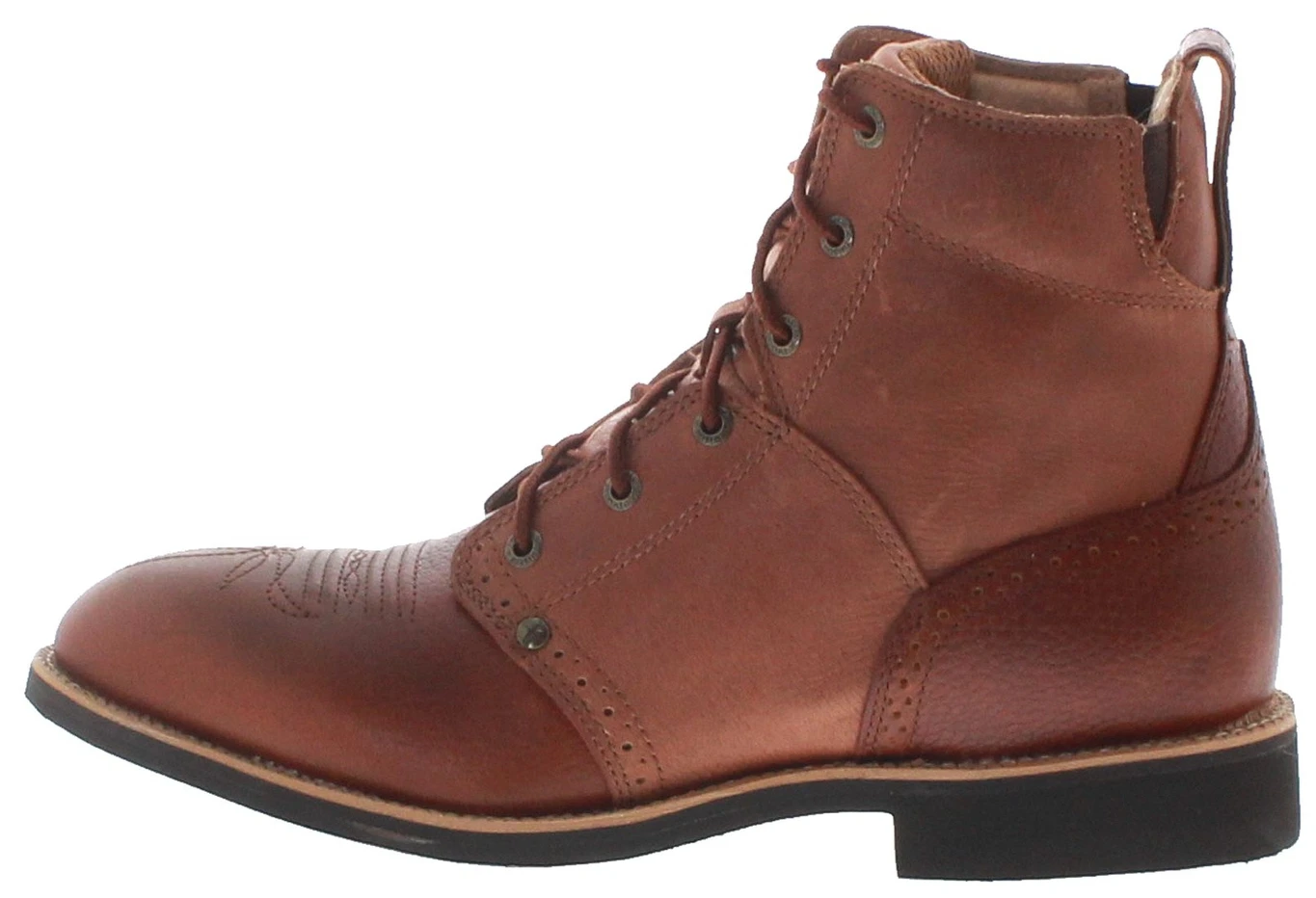 1706 CALF ROPER LACER Herren Braun Reitstiefelette 5 1706 CALF ROPER LACER Herren Braun Reitstiefelette – Bild 5