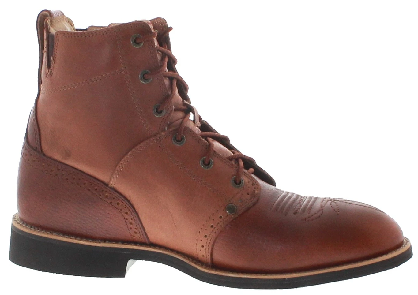 1706 CALF ROPER LACER Herren Braun Reitstiefelette 7 1706 CALF ROPER LACER Herren Braun Reitstiefelette – Bild 7