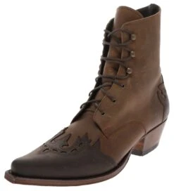 11699 MEZCAL WEST Damen Braun Westernstiefelette