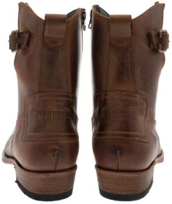 MB005 Braun Bikerstiefelette -Verkaufsgeschäft Bootspire 330506 4