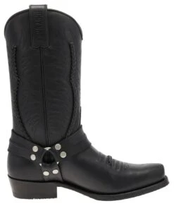 MB007 Schwarz Bikerstiefel 14 MB007 Schwarz Bikerstiefel -Verkaufsgeschäft Bootspire 330509 6