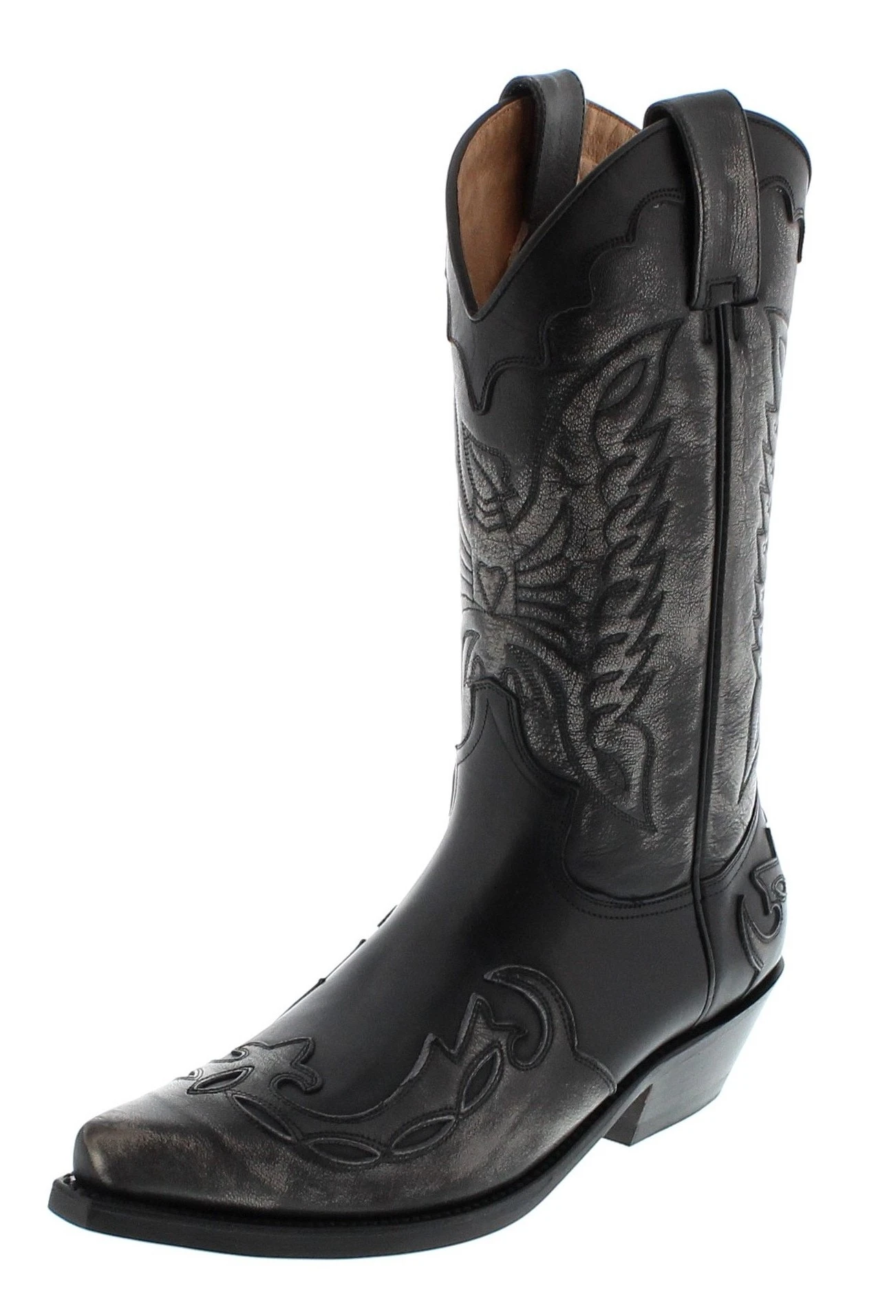 1927 Schwarz Westernstiefel 1 1927 Schwarz Westernstiefel