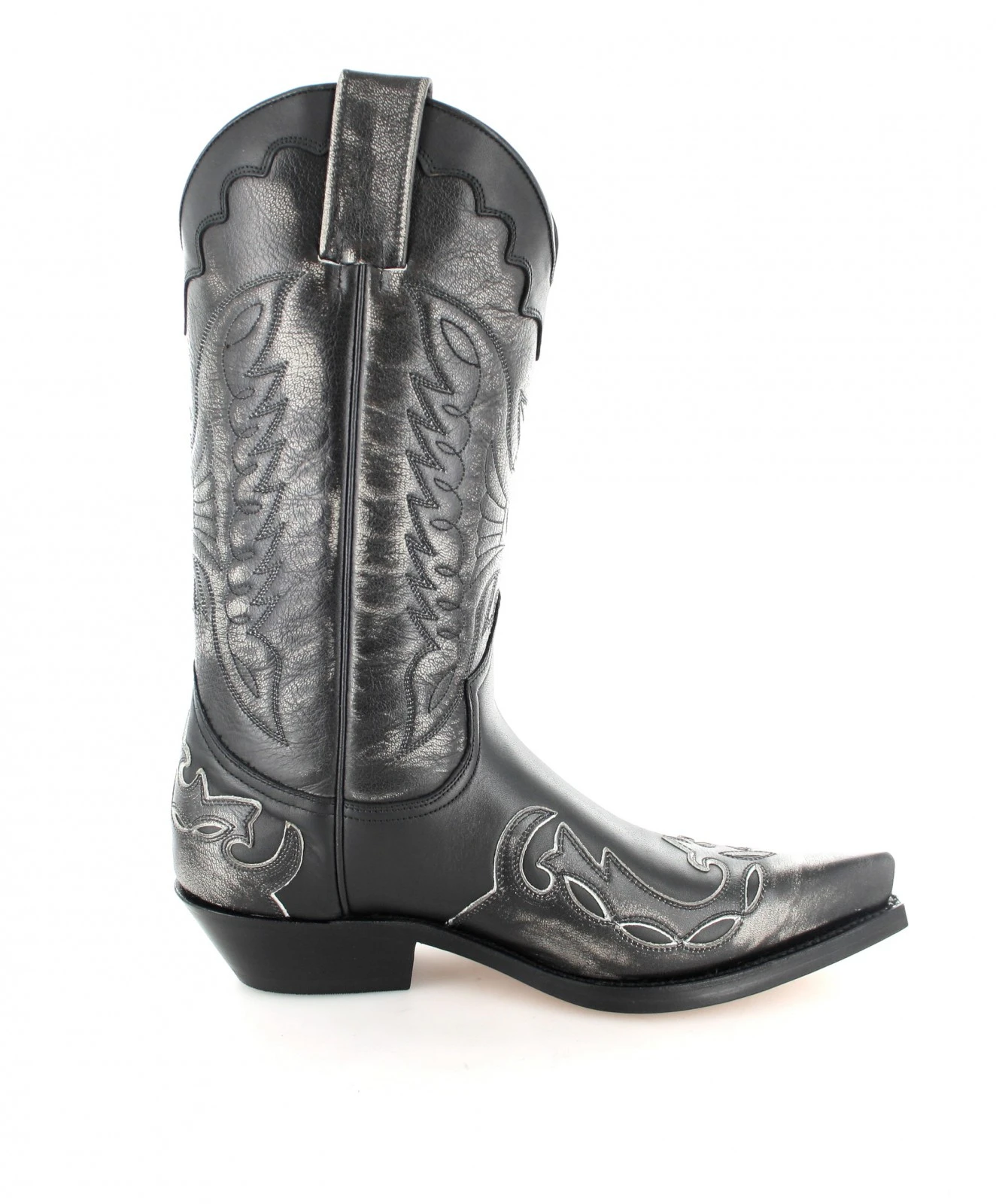 1927 Schwarz Westernstiefel 3 1927 Schwarz Westernstiefel – Bild 3