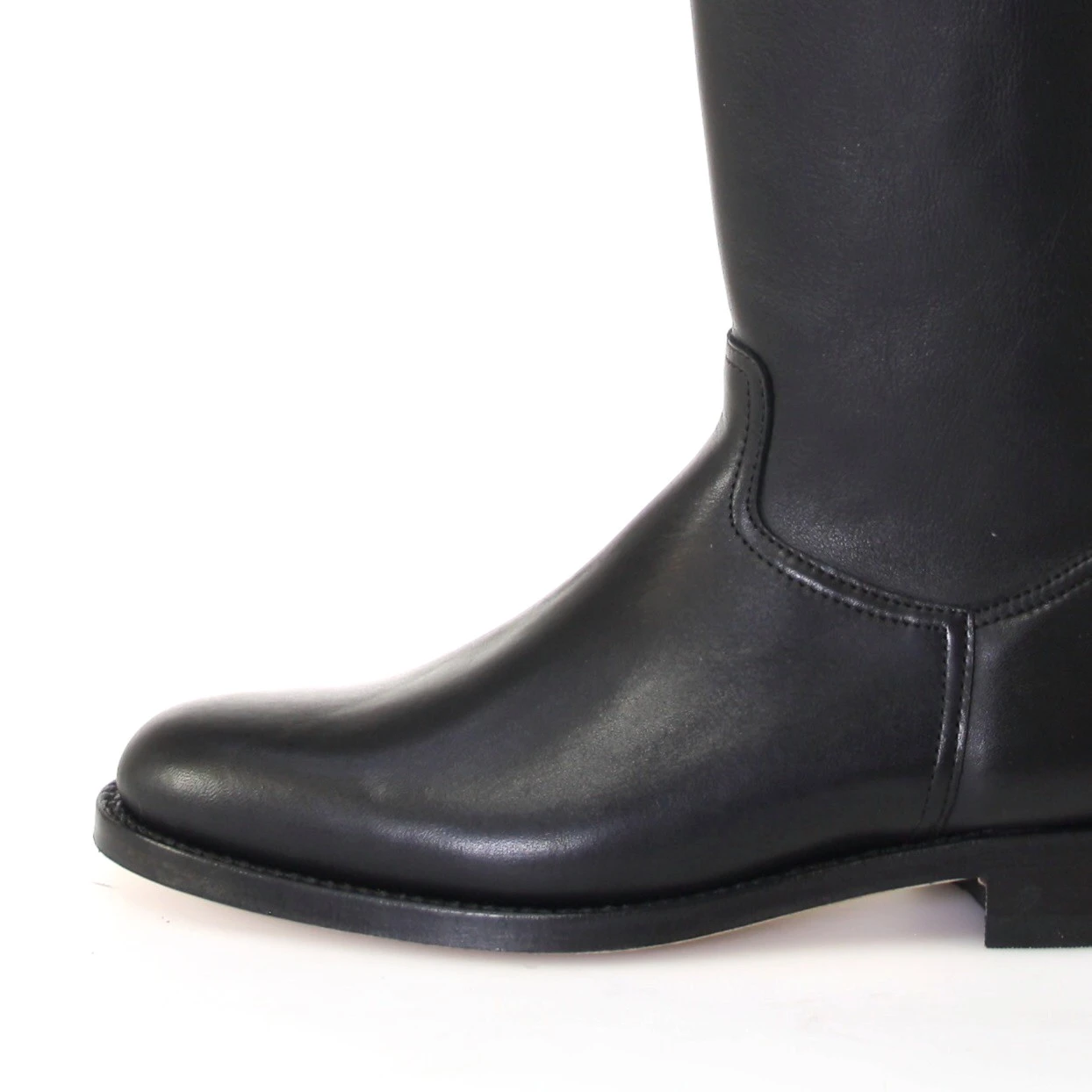 1222 Damen Schwarz Reitstiefel 2 1222 Damen Schwarz Reitstiefel – Bild 2