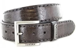 Sendra Boots 1016 Niger Exotic Ledergürtel - Dunkelbraun