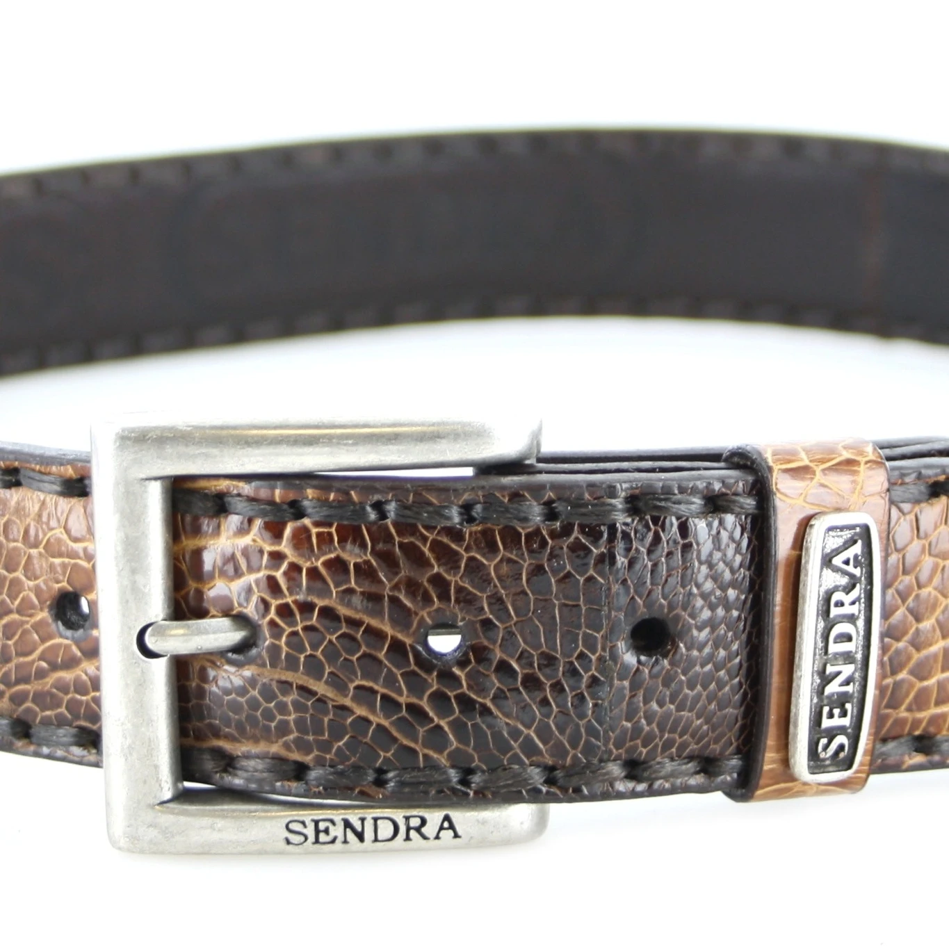 1016 Exotic Mehrfarbig Ledergürtel - Strauss 2 1016 Exotic Mehrfarbig Ledergürtel - Strauss – Bild 2