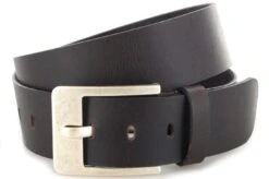 Vanzetti V4133-680 Dunkelbraun Ledergürtel