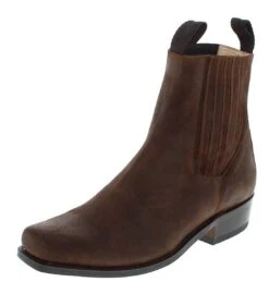 14016 Herren Dunkelbraun Chelsea Boot