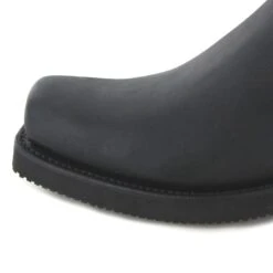 1501-6 Schwarz Bikerstiefel - Gummisohle -Verkaufsgeschäft Bootspire 331288 12a