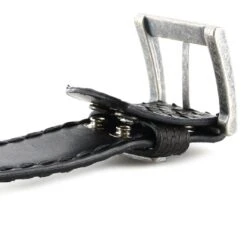 1016 Schwarz Exotic Ledergürtel - Pyton Negro Mate 11 1016 Schwarz Exotic Ledergürtel - Pyton Negro Mate -Verkaufsgeschäft Bootspire 331414 6