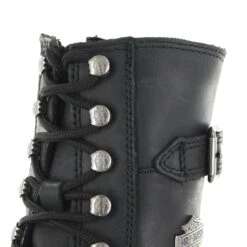Harley Davidson D83853 BALSA Black Damen Schwarz Schnürstiefel -Verkaufsgeschäft Bootspire 331746 5