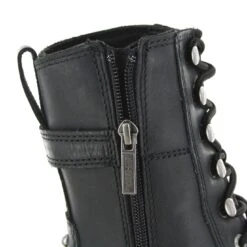 Harley Davidson D83853 BALSA Black Damen Schwarz Schnürstiefel -Verkaufsgeschäft Bootspire 331746 8
