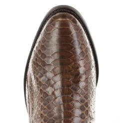 1692P LAZO Exotic Braun Westernstiefelette - Piton -Verkaufsgeschäft Bootspire 332090 6