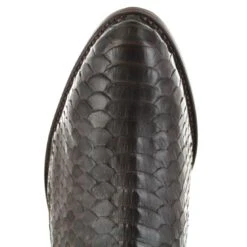 1692P LAZO Exotic Dunkelbraun Westernstiefelette - Piton -Verkaufsgeschäft Bootspire 332094 6