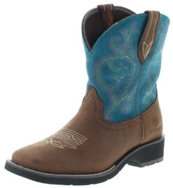Ariat SHASTA H2O Damen Braun Westernreitstiefel - Waterproof