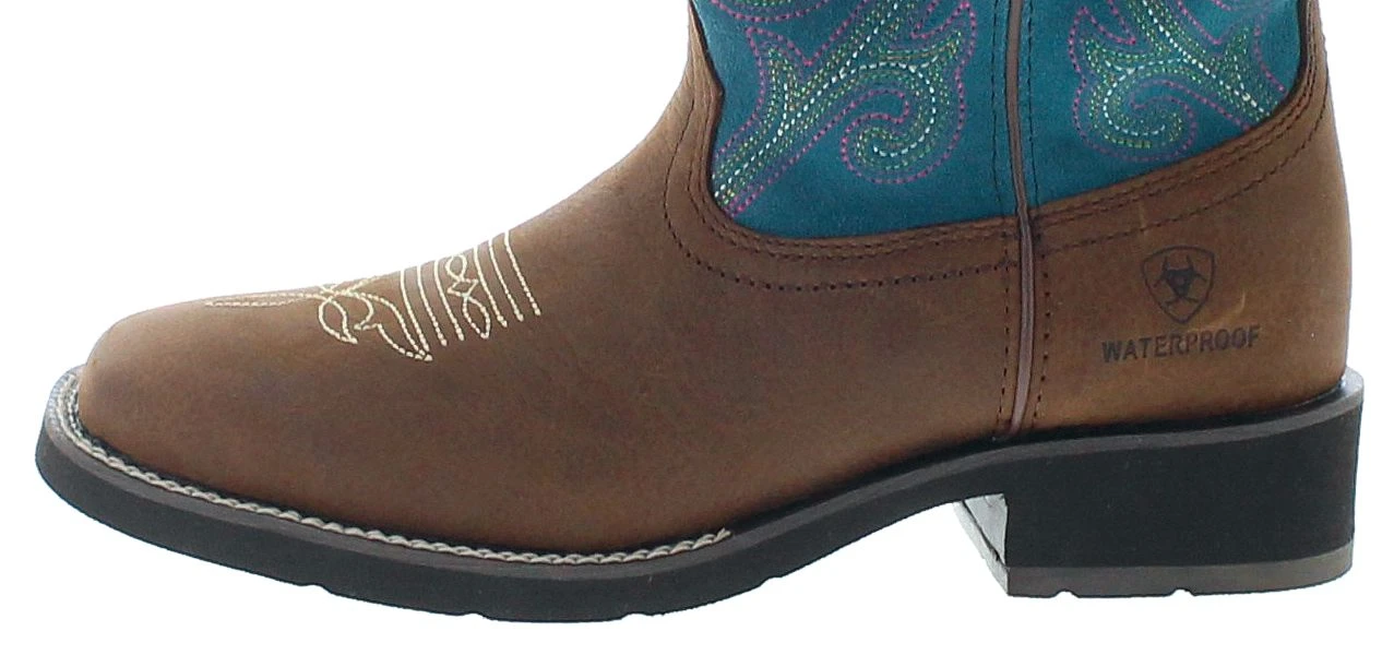 Ariat SHASTA H2O Damen Braun Westernreitstiefel - Waterproof 3 Ariat SHASTA H2O Damen Braun Westernreitstiefel - Waterproof – Bild 3