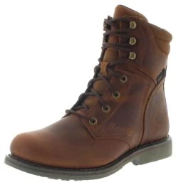 Harley Davidson D97029 DARNEL CE Herren Braun Schnürstiefel - CE Geprüft