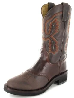 5357 PALM Damen Braun Westernreitstiefel