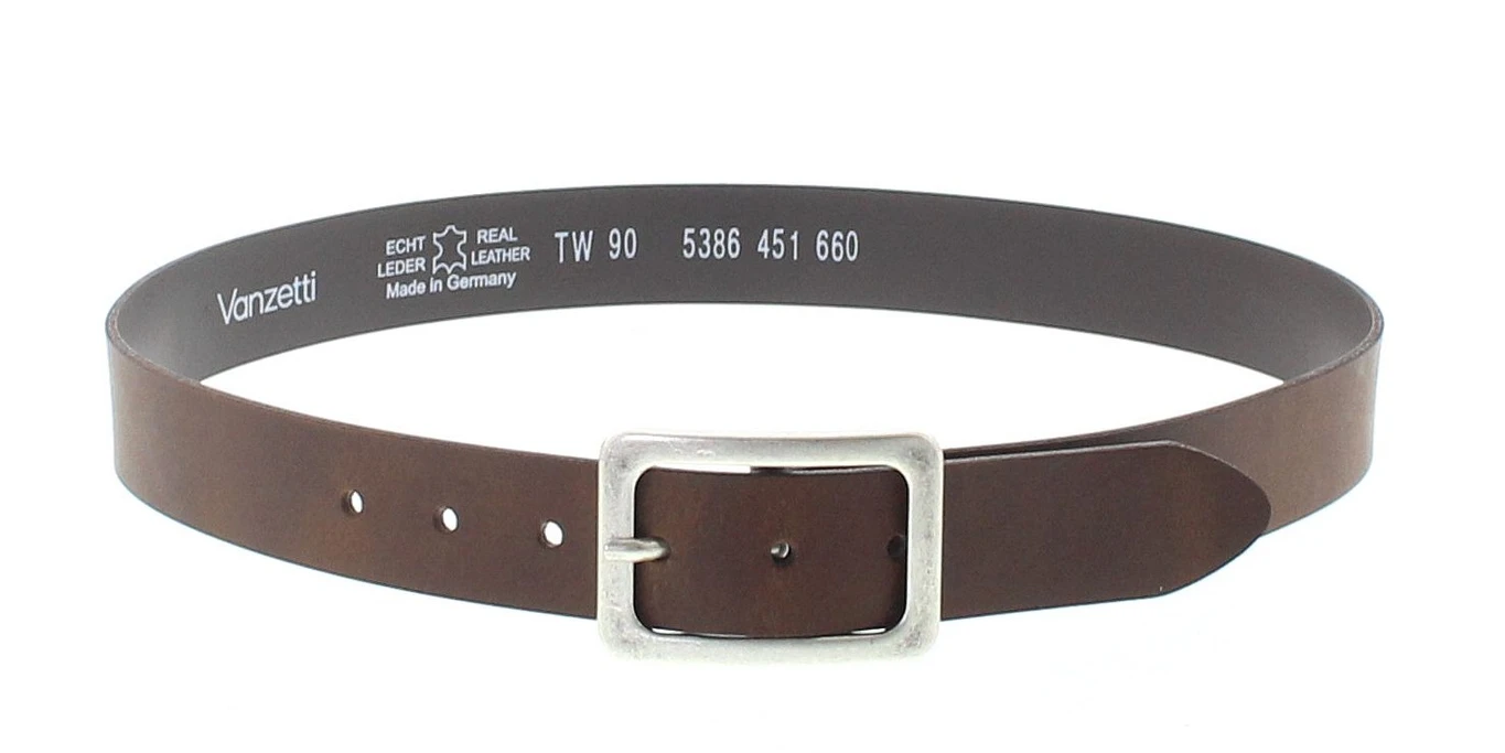 Vanzetti V5386-660 Damen Braun Ledergürtel 3 Vanzetti V5386-660 Damen Braun Ledergürtel – Bild 3