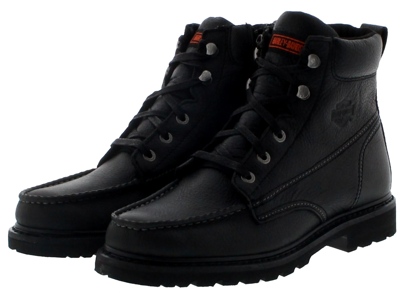 Harley Davidson Harley-Davidson D97130 MARKSTON CE Black Herren Schnürstiefel - Schwarz 2 Harley Davidson Harley-Davidson D97130 MARKSTON CE Black Herren Schnürstiefel - Schwarz – Bild 2