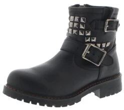 Harley Davidson D21027 HEATHER Damen Schwarz Bikerstiefelette