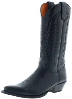 2073 PICO WEST Schwarz Westernstiefel