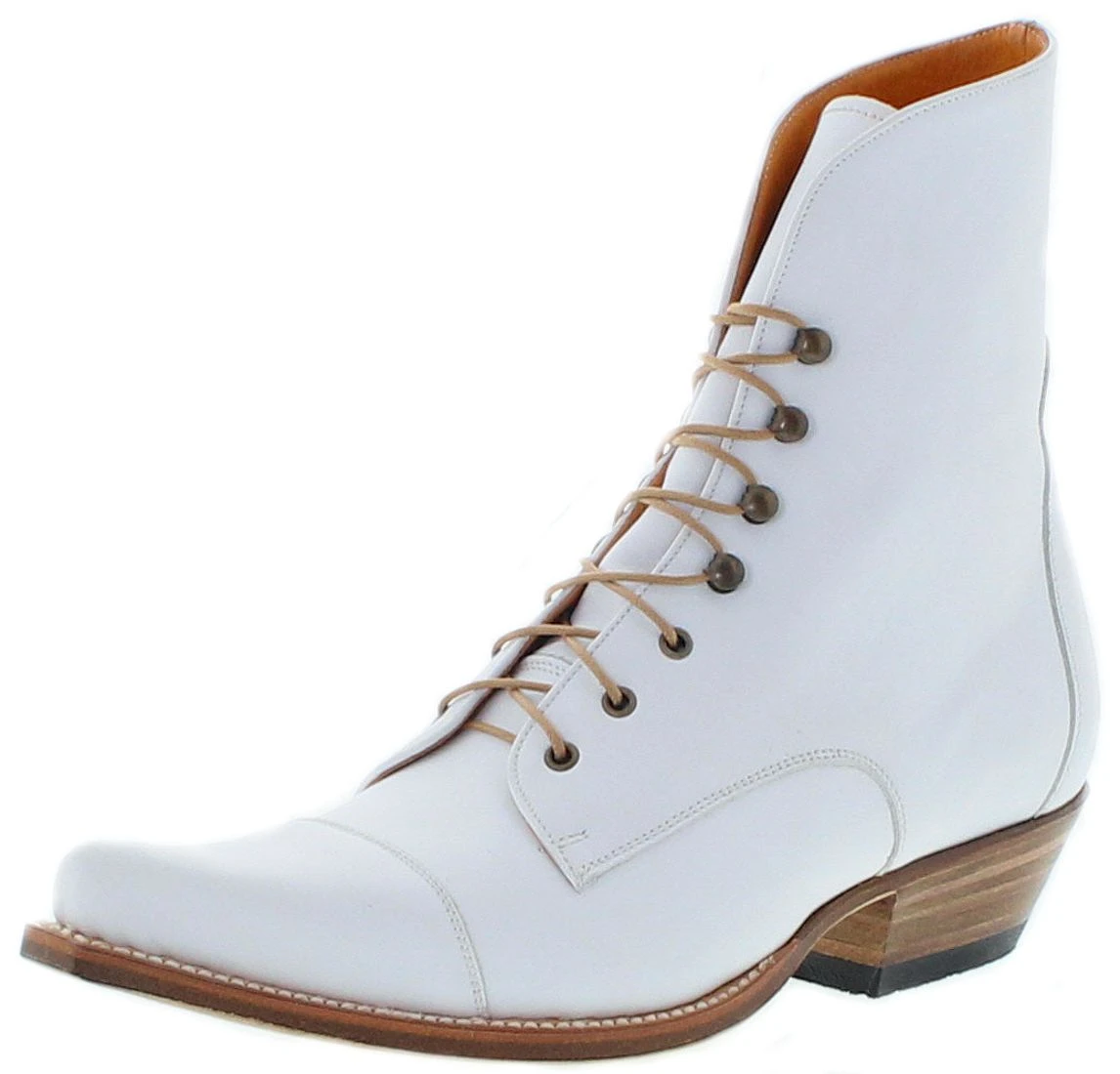 2699 MEZCAL WEST Damen Weiß Schnürstiefel 1 2699 MEZCAL WEST Damen Weiß Schnürstiefel