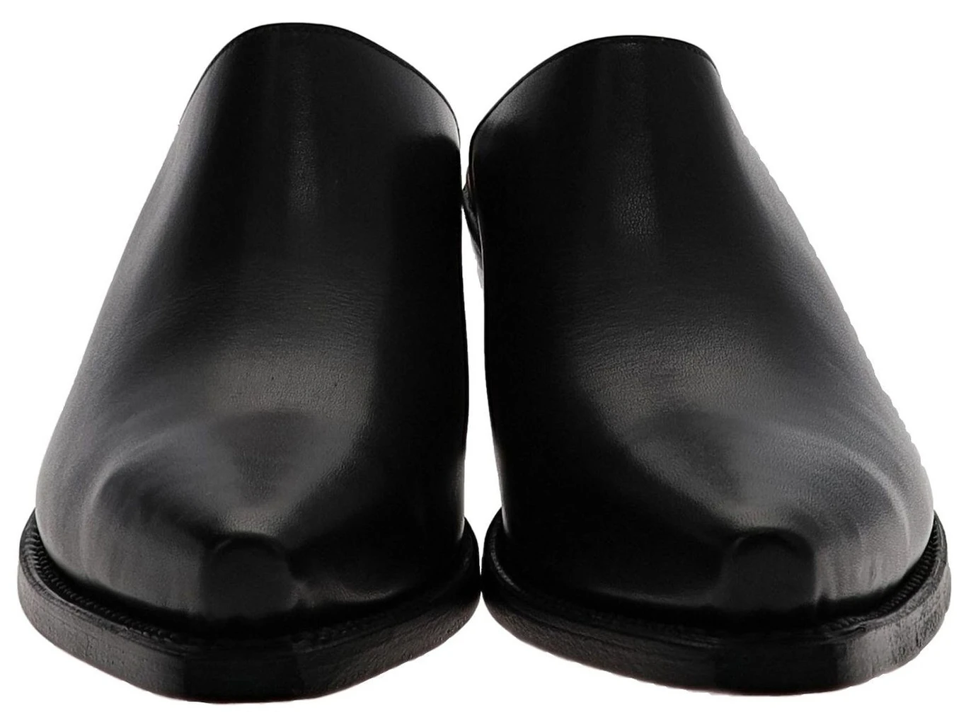 2490 ZUECO Damen Schwarz Ledersandale 3 2490 ZUECO Damen Schwarz Ledersandale – Bild 3