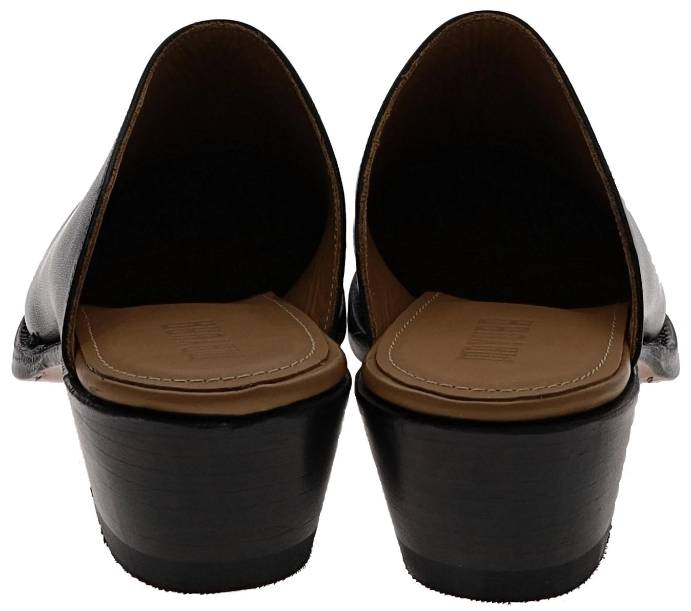 2490 ZUECO Damen Schwarz Ledersandale 8 2490 ZUECO Damen Schwarz Ledersandale – Bild 8