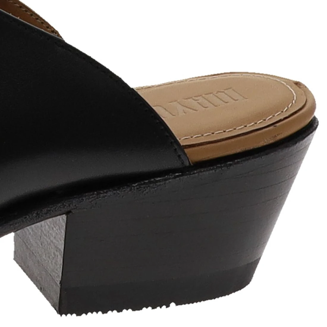 2490 ZUECO Damen Schwarz Ledersandale 9 2490 ZUECO Damen Schwarz Ledersandale – Bild 9