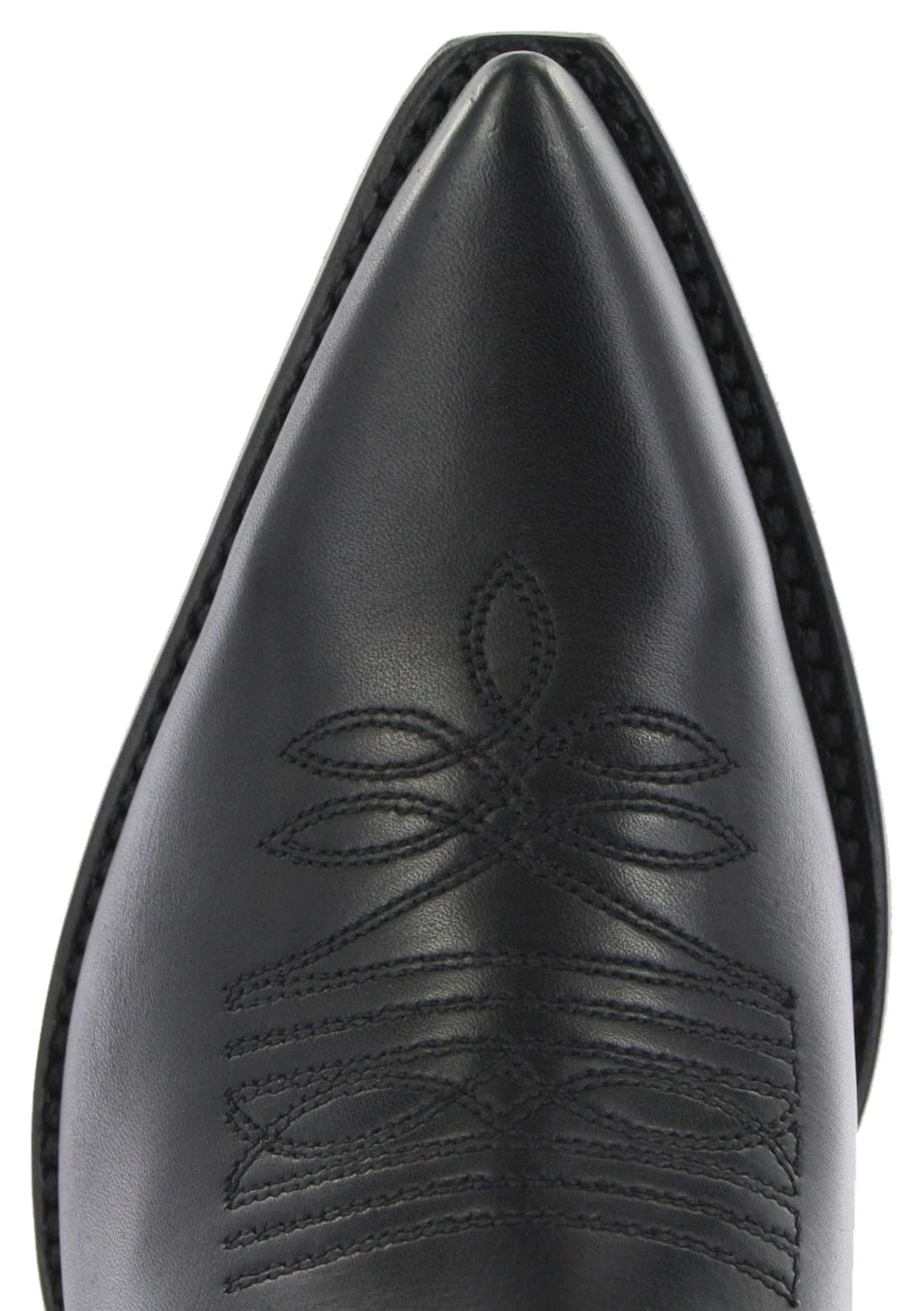 1952 Damen Schwarz Westernstiefel 8 1952 Damen Schwarz Westernstiefel – Bild 8