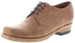 530 PETE Braun Lederschuhe - Olimpia