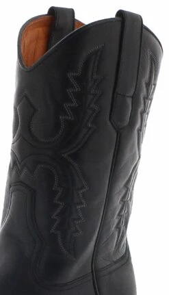 11615 LAM Herren Schwarz Westernreitstiefel 17 11615 LAM Herren Schwarz Westernreitstiefel -Verkaufsgeschäft Bootspire 333427 5