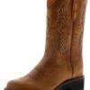 11615 PALM Damen Braun Westernreitstiefel