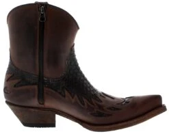 Mayura Boots MB012 Testa Mate Herren Exotic Westernstiefelette - Braun -Verkaufsgeschäft Bootspire 333462 6