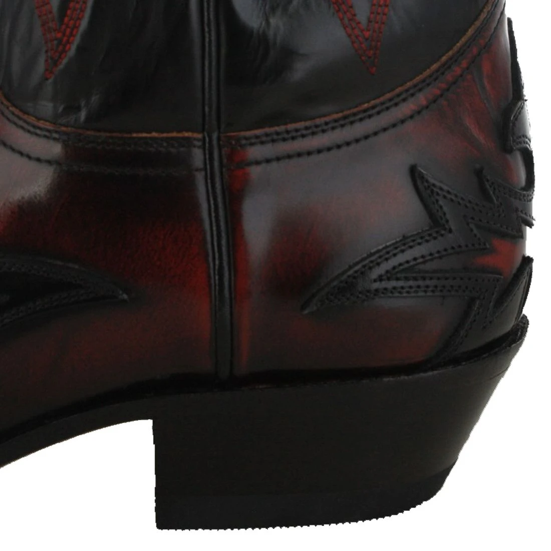 9669 CUERVO MICK Schwarz Rot Westernstiefel 9 9669 CUERVO MICK Schwarz Rot Westernstiefel – Bild 9