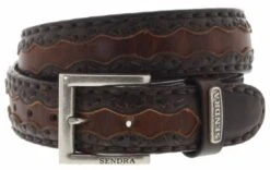Sendra Boots 8347 Jacinto Tang Ledergürtel - Braun
