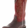 1711 HORSEMAN Damen Braun Rot Westernreitstiefel